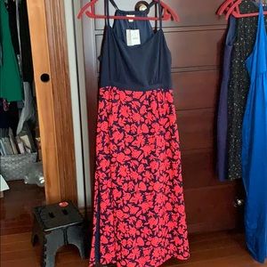 Ankle length summer tank dress